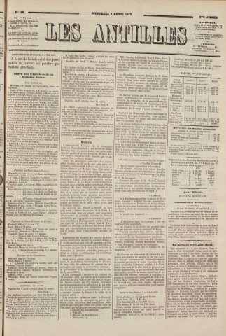 Les Antilles (1879, n° 28)