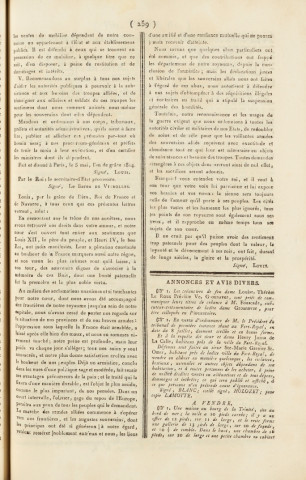 Gazette de la Martinique (1814, n° 60)