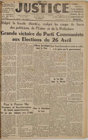 Justice (1953, n° 18)