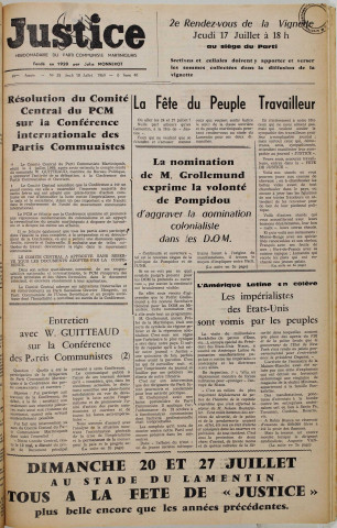 Justice (1969, n° 28)