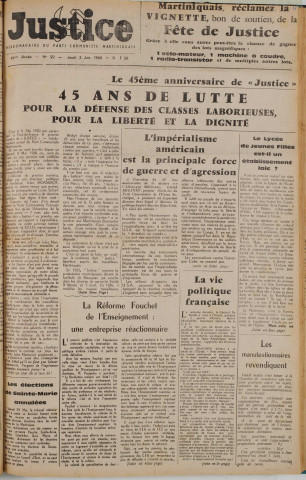 Justice (1965, n° 22)