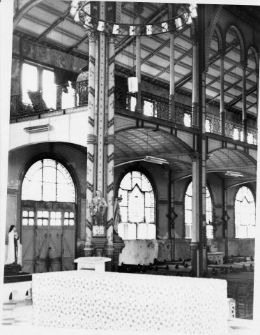 Fort-de-France. Intérieur de la cathédrale