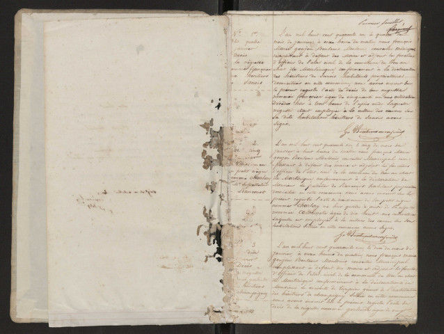 Population esclave : naissances, décès