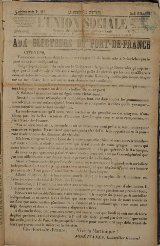 L'Union sociale (n° 447)