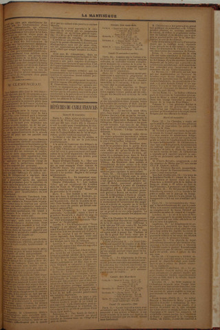 La Martinique (année III, n° 91)