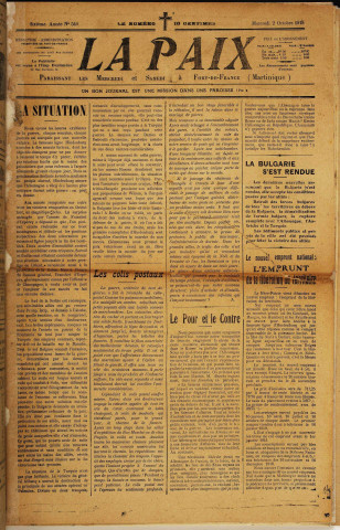 La Paix (n° 540)