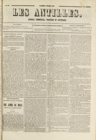 Les Antilles (1862, n° 20)