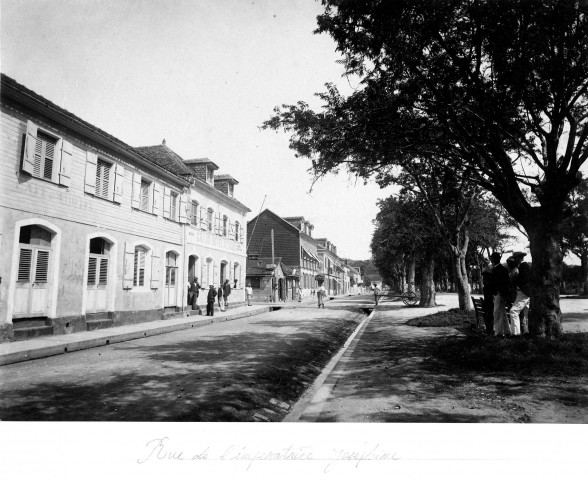 Fort-de-France. Rue de l'Impératrice Joséphine