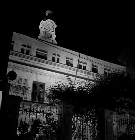 Fort-de-France, centre-ville. décoration de Noël dans les rues de la ville