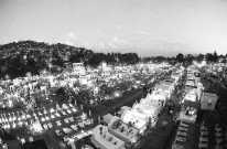 Fort-de-France, centre-ville. fête de la Toussaint et culte rendu aux morts