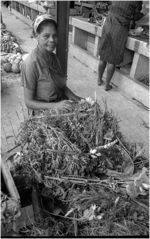 Fort-de-France, centre-ville. les marchés foyalais