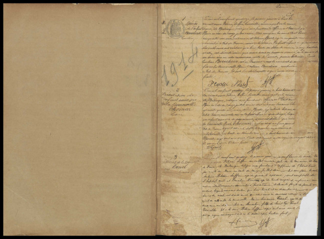 Naissances, reconnaissances, décès