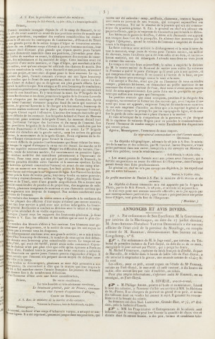 Gazette de la Martinique (1830, n° 65)