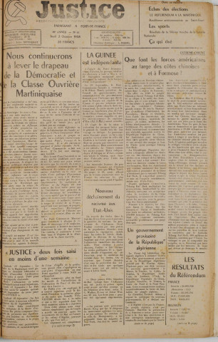 Justice (1958, n° 41)