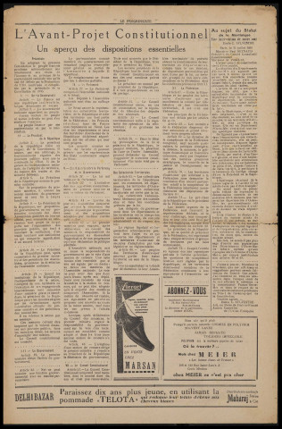 Le Progressiste (n° 19)