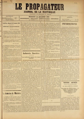 Le Propagateur (1892, n° 97)