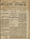 Bulletin syndical (n° 19)