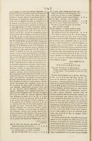 Gazette de la Martinique (1814, n° 14)
