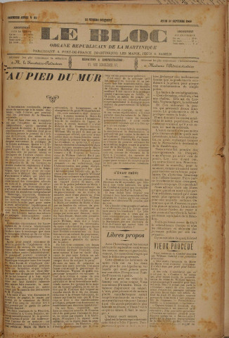 Le Bloc (n° 32)
