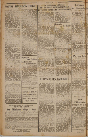 Justice (1960, n° 6)