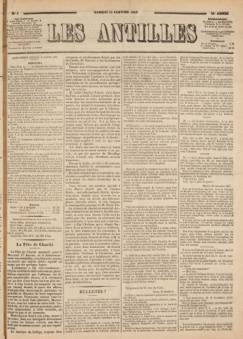 Les Antilles (1888, n° 4)