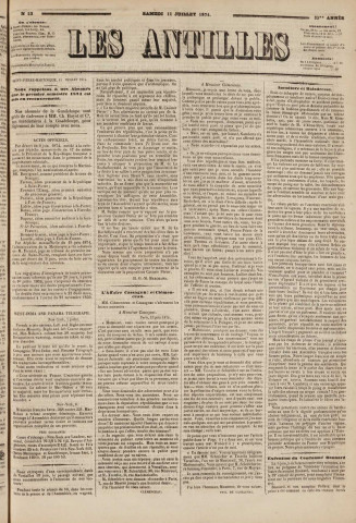 Les Antilles (1874, n° 53)