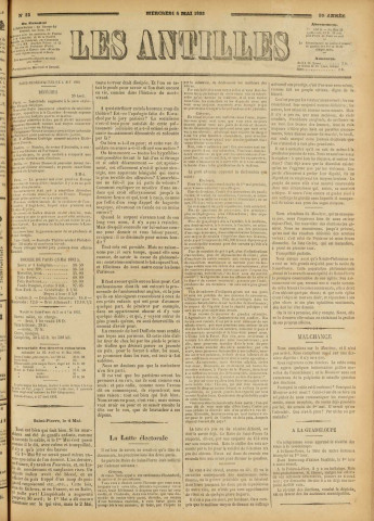 Les Antilles (1892, n° 35)