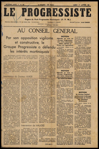 Le Progressiste (n° 36)