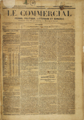 Le Commercial (1865, n° 30-31)
