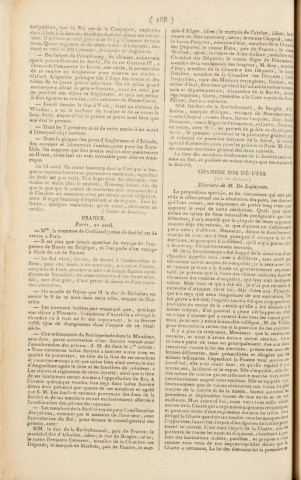 Gazette de la Martinique (1819, n° 46)