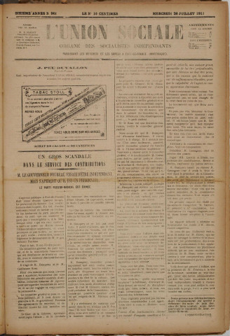 L'Union sociale (n° 901)