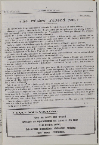 La Femme dans la cité (n° 8)