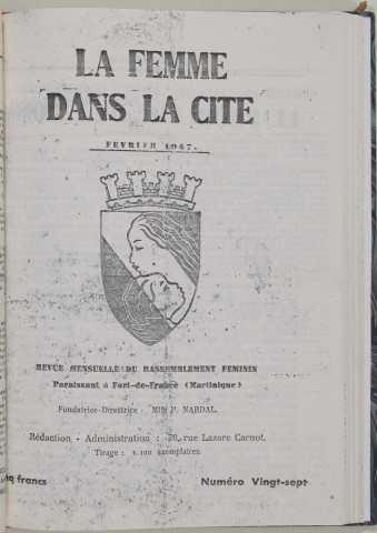 La Femme dans la cité (n° 27)