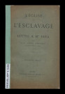 L’église et l’esclavage : lettre à Mgr Fava