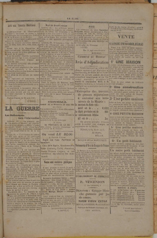 Le Bloc (n° 418)