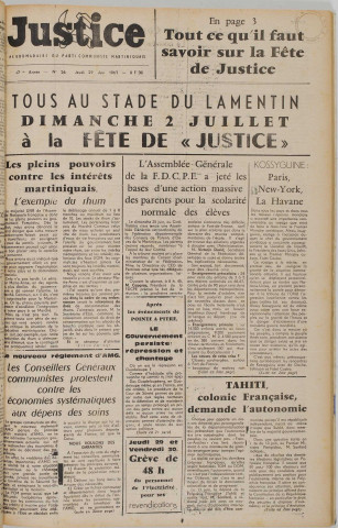 Justice (1967, n° 26)