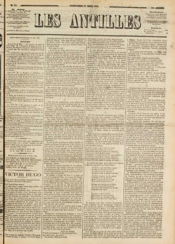 Les Antilles (1885, n° 41)