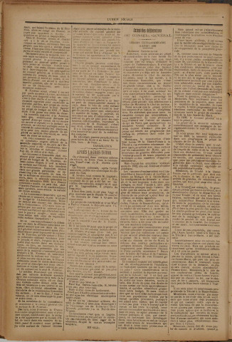 L'Union sociale (n° 911)