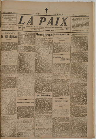 La Paix (n° 1221)