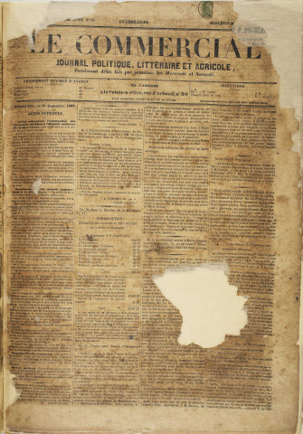 Le Commercial (1865, n° 75)