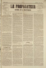 Le Propagateur (1863, n° 12)