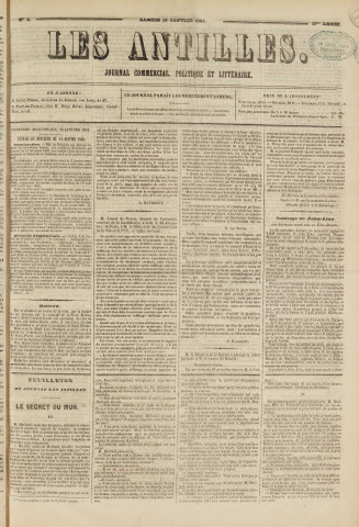 Les Antilles (1864, n° 5)