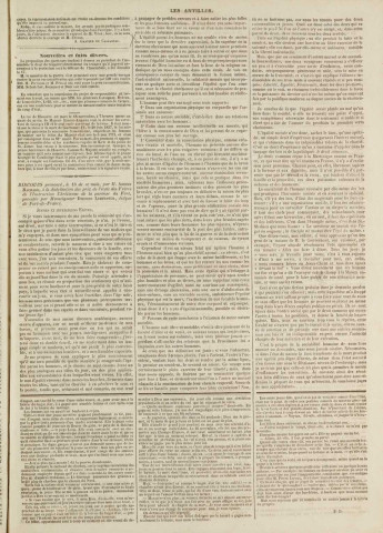 Les Antilles (1851, n° 105)
