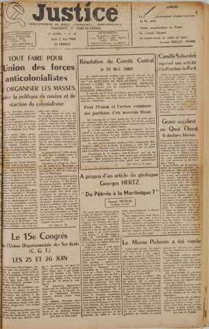 Justice (1960, n° 22)