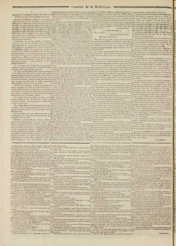 Le Courrier de la Martinique (1850, n° 50)