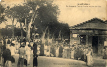 Martinique. La Savane de Fort-de-France un jour de fête