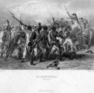 St-Domingue (1802-1804) Bataille livrée par Toussaint Louverture et ses hommes