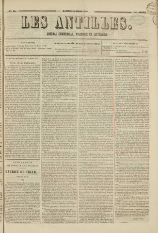Les Antilles (1865, n° 24)