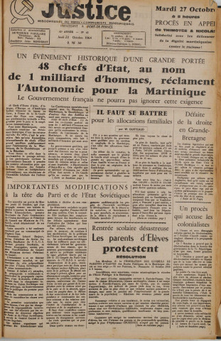 Justice (1964, n° 43)