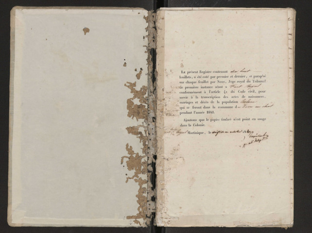 Population esclave : naissances, décès